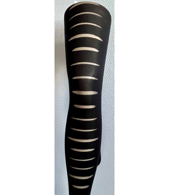 Pretty  Polly - fashion  panty met open gesneden effect in zwart Pretty  Polly - fashion  panty met open gesneden effect in zwart