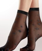Sparkly Star Mesh damessokjes