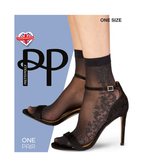 Sparkle Patterns Anklet (damessokje)