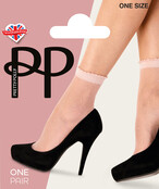 15 denier dames enkelsokje met fijne stippen 15 denier dames enkelsokje met fijne stippen