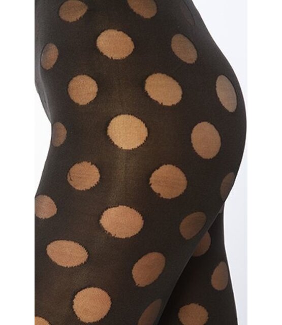 Reverse Polka  zwarte  panty