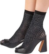 Double Layer Lurex Anklet (damessokje)