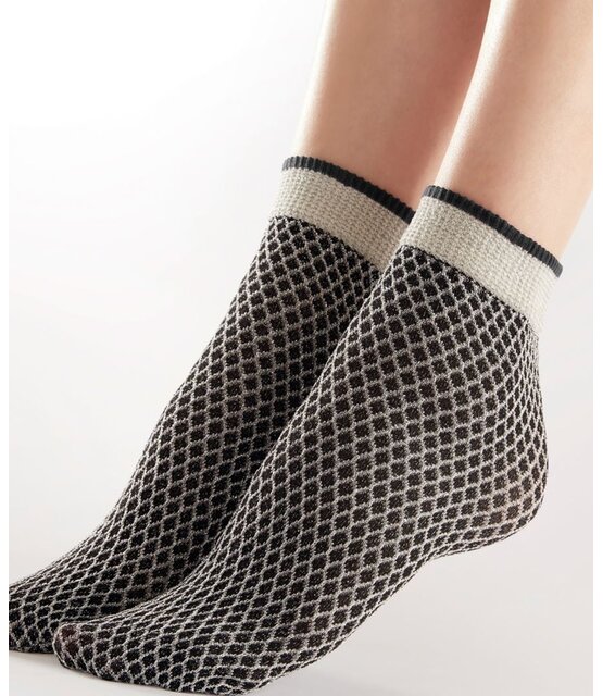 Pretty Polly Sparkle Neteffect dames Sokjes Pretty Polly Sparkle Neteffect dames Sokjes