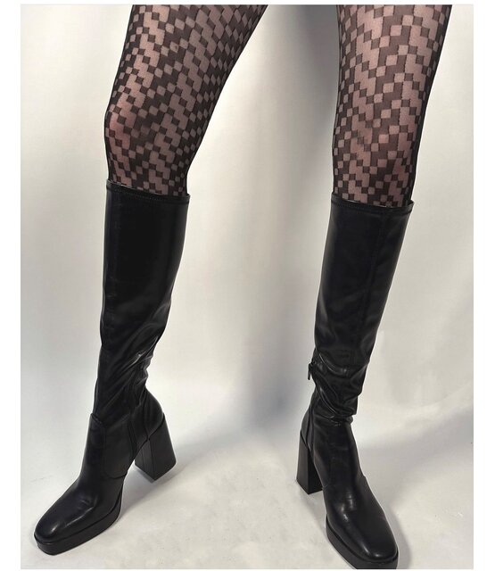 Cubist Chevron panty one size zwart Cubist Chevron panty one size zwart