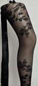 Pretty Polly Autumn Fall Floral Mesh Panty