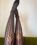 Pretty Polly Leaf Pattern Net Panty