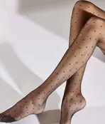 Pretty Polly Sparkle Spot panty met gouden stippen