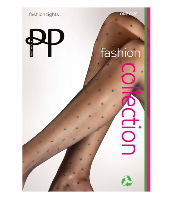 Pretty Polly Sparkle Spot panty met gouden stippen