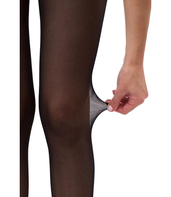 Giulia Impresso 40 denier Gladde opaque panty met kanten boord