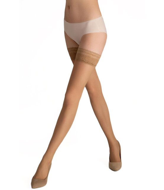 Giulia Emotion 20 hold ups met kanten boord