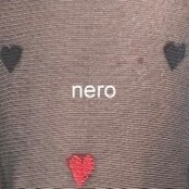 Giulia Intimo Fashion 20 Denier Open Kruis  Strip Panty met hartjes Giulia Intimo Fashion 20 Denier Open Kruis  Strip Panty met hartjes