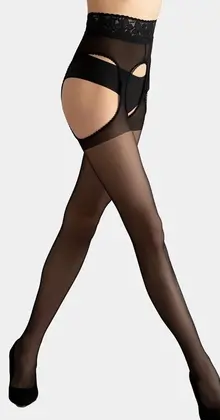 Impresso Love 20 panty met open kruis