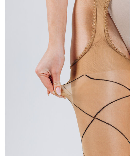 Giulia Panty Open Kruis Love Desire 20 Denier