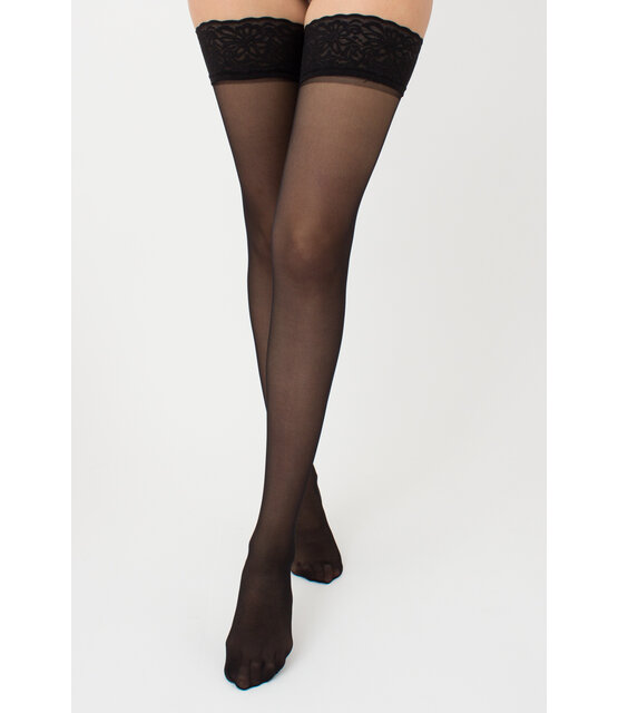 Giulia Chic Calza 20 Denier Hold Ups met Naad