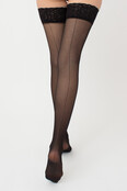 Giulia Chic Calze 20 Denier Hold Ups met Naad
