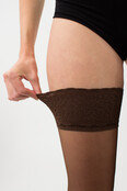 Giulia Chic Calze 20 Denier Hold Ups met Naad