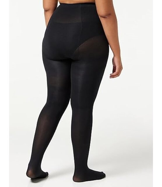 60D. Opaque Plush panty uit de "Curves" serie van Pretty Polly