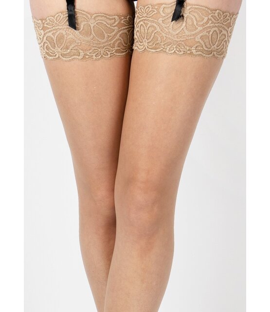 Aristoc 10D Hold Ups met Luxe Kanten Boord Aristoc 10D Hold Ups met Luxe Kanten Boord