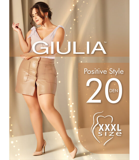 Giulia Positive Style 20 Grote maten Panty's Giulia Positive Style 20 Grote maten Panty's