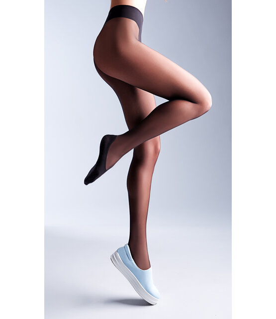 Giulia  Footies Style 20 denier panty Giulia  Footies Style 20 denier panty