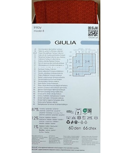 Giulia fashion panty Inlay60