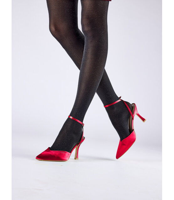 Pretty Polly Soft Shimmer Opaque  Lurex Panty