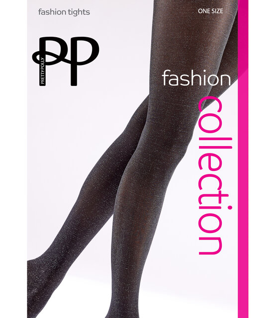 Pretty Polly Soft Shimmer Opaque  Lurex Panty