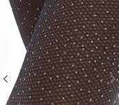 Pretty Polly Embellished fine Fishnet Panty met zilvere stippen