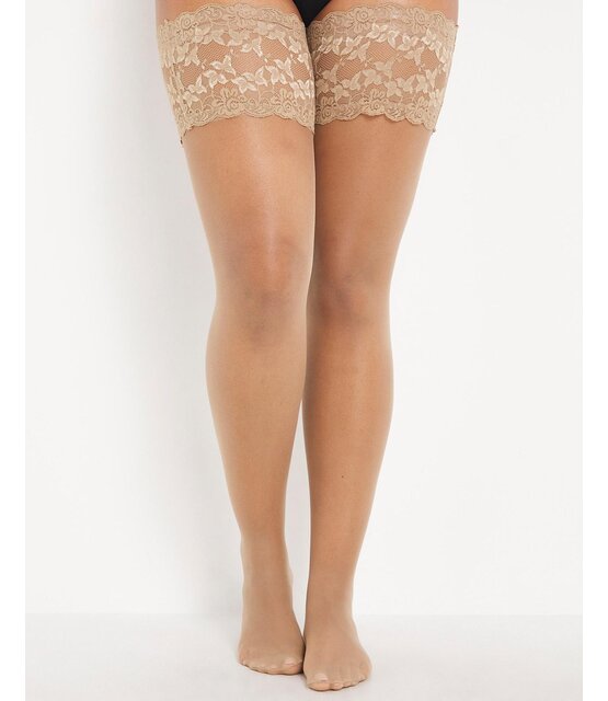 Pretty Polly Curves Plus Size Hold Ups – Lichtglanzend en Transparant Pretty Polly Curves Plus Size Hold Ups – Lichtglanzend en Transparant