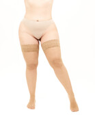 Giulia Positive 20 Den. Hold Ups met Kanten Boord in 3XL en 4XL