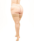 Giulia Positive 20 Den. Hold Ups met Kanten Boord in 3XL en 4XL