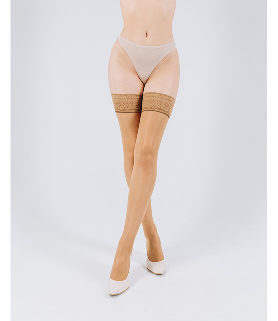 Giulia Chic Calze 20 Denier Hold Ups met Naad