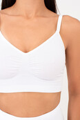 Naadloze top met licht corrigerend effect