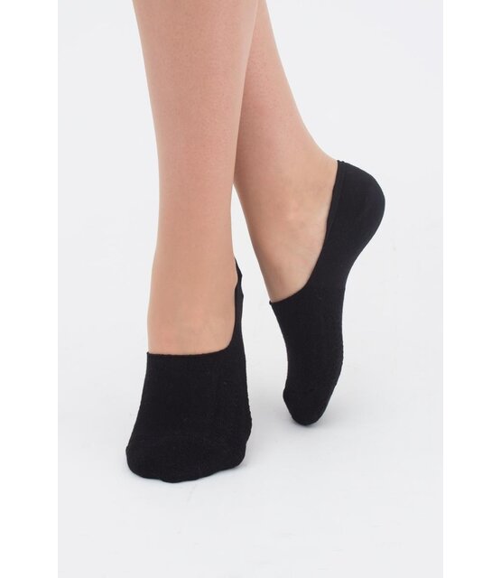 Giulia Footies 100 Katoenen Voetjes met Antislip voor Dames en Heren – 2 Paar