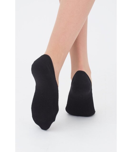 Giulia Footies 100 Katoenen Voetjes met Antislip voor Dames en Heren – 2 Paar