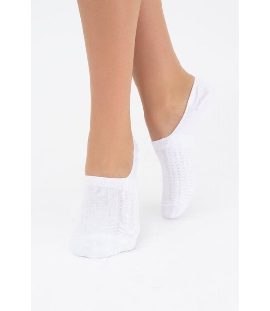 Giulia Footies 100 Katoenen Voetjes met Antislip voor Dames en Heren – 2 Paar
