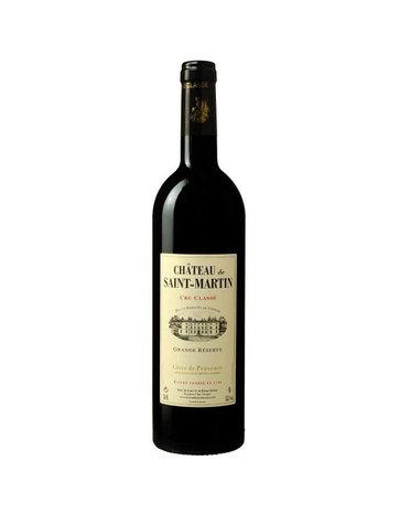 Chateau de Saint Martin, Cru Classé Chateau de Saint Martin,  Côte de Provençe rouge, Cuvée Grande Reserve 2016