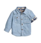 Mango Dubbelgeweven overhemd