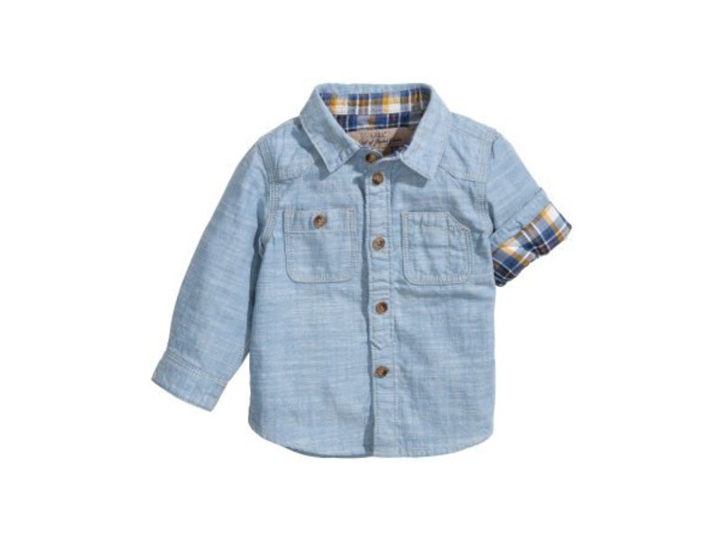 Mango Dubbelgeweven overhemd