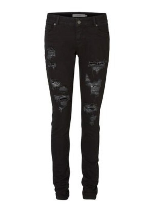 Jeans met scheuren