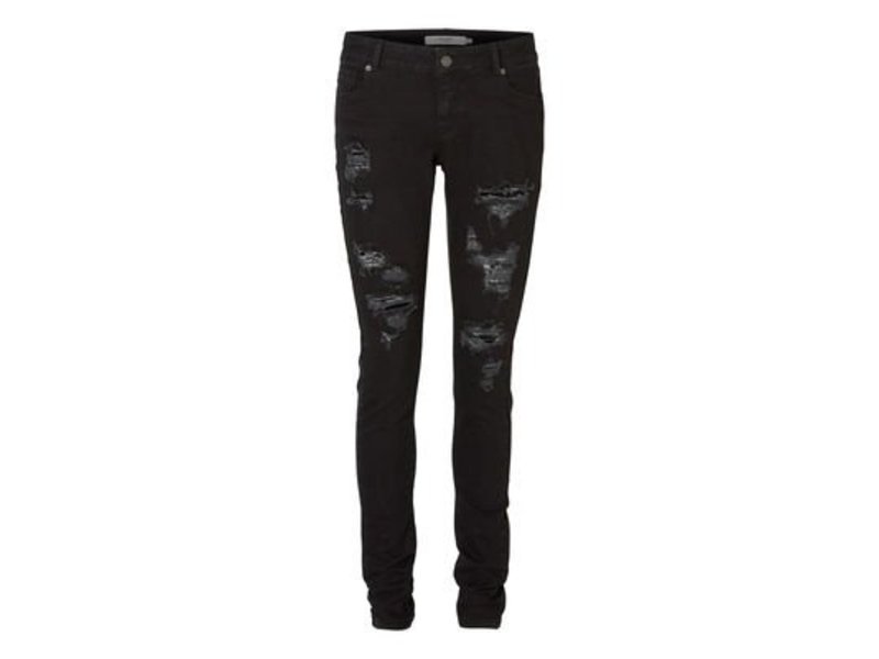 Jeans met scheuren