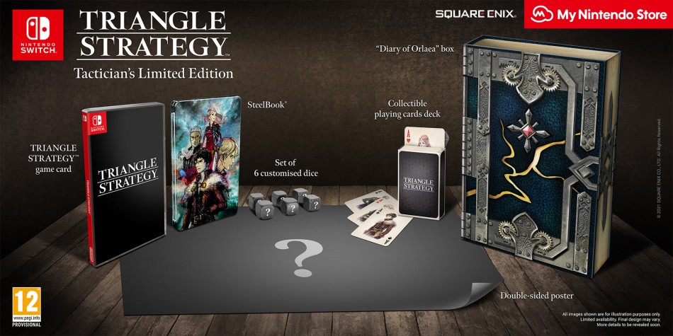Nintendo Switch Triangle Strategy - Tactician's Limited Edition afbeelding
