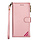 iPhone 13 Pro Max hoesje - Bookcase - Patroon - Pasjeshouder - Portemonnee - Kunstleer - Roze