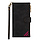 iPhone 13 Pro Max hoesje - Bookcase - Patroon - Pasjeshouder - Portemonnee - Kunstleer - Zwart