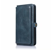 JVS Products Apple iPhone 13 Pro - Afneembaar 2 in 1 Book Case Hoesje - Back Cover - Magnetisch - Pasjeshouder - Portemonnee - Kunstleer - Apple iPhone 13 Pro - Blauw
