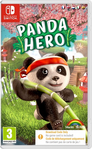 Nintendo Switch Panda Hero (Code in Box) afbeelding