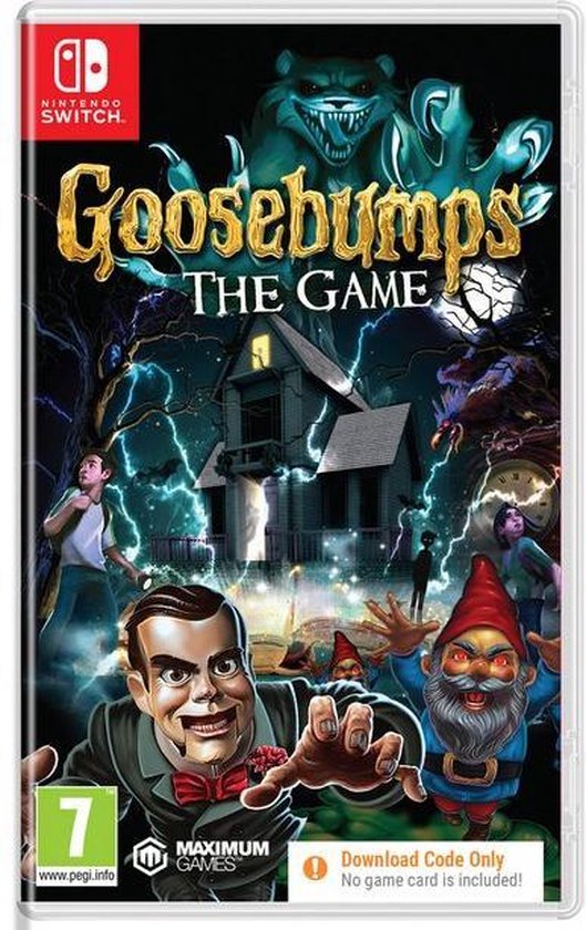 Nintendo Switch Goosebumps: The Game (Code in Box) afbeelding