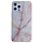 iPhone 13 hoesje - Backcover - Softcase - Marmer - Marmerprint - TPU - Beige/Wit