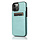 Samsung Galaxy A51 hoesje - Backcover - Pasjeshouder - Portemonnee - Kunstleer - Lichtblauw