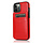 iPhone 12 Mini hoesje - Backcover - Pasjeshouder - Portemonnee - Kunstleer - Rood